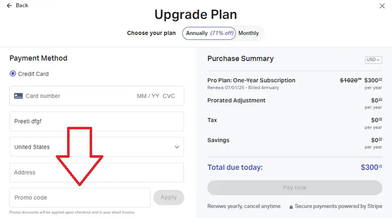 AirDNA Coupon CYBER20 Validation Proof