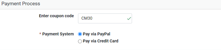 PowerAdSpy Coupon CM30 Validation Proof