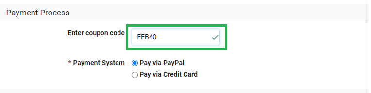 PowerAdSpy Coupon FEB40 Validation Proof